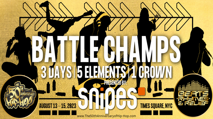 Promotional image for the Battle Champs competition. 