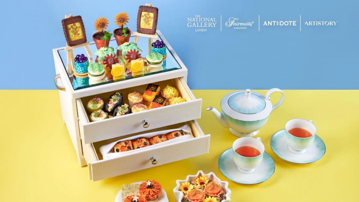 The van Gogh tea collection. The van Gogh tea collection.