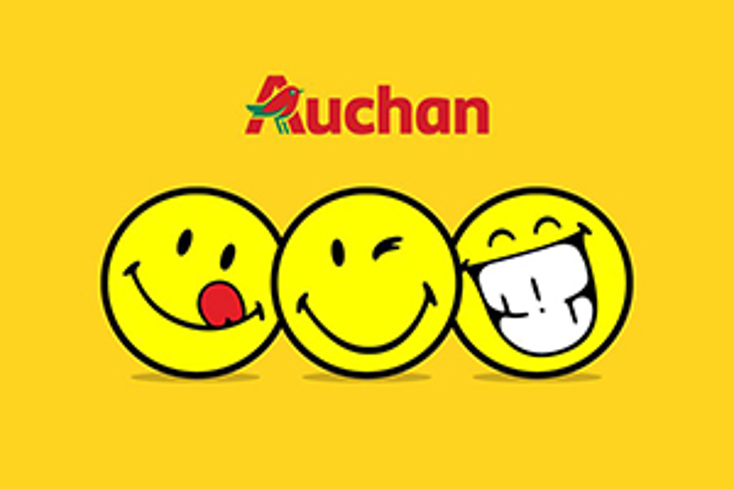 Smiley Partners with Auchan