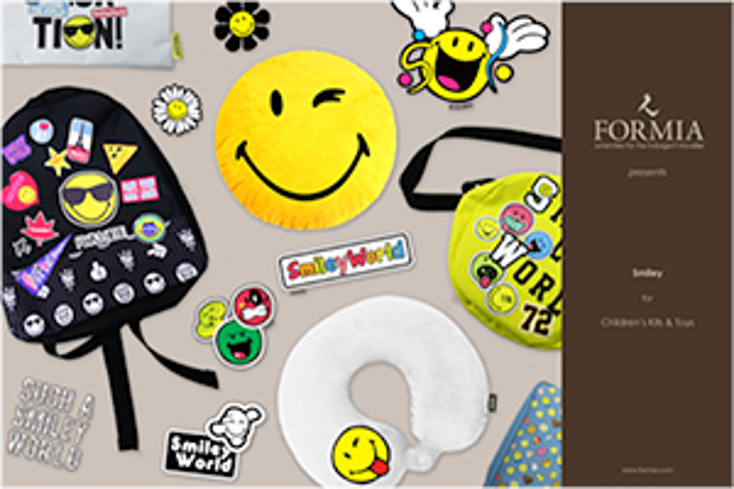 Smiley Takes Flight with Formia Smiley Takes Flight with Formia