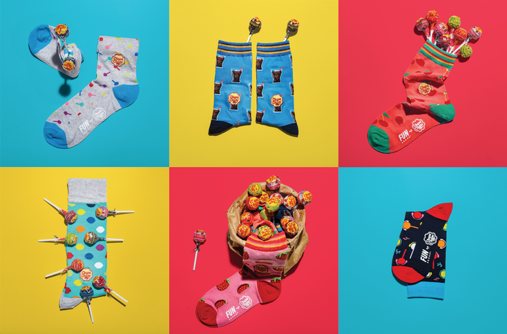 Chupa Chups Signs Sweet Deal with Fun Socks Chupa Chups Signs Sweet Deal with Fun Socks