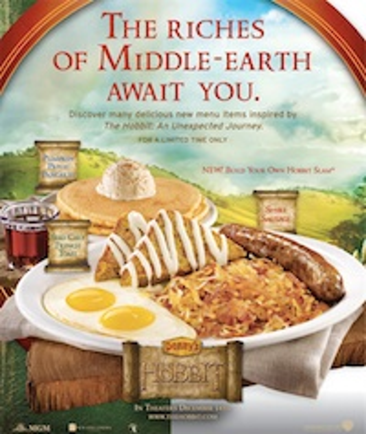 Denny's to Feature Hobbit Fare Denny's to Feature Hobbit Fare