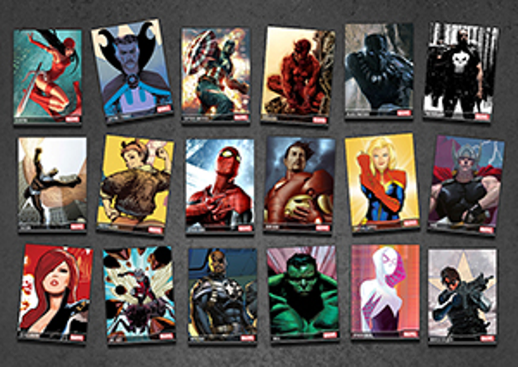 Marvel Teams for Digital Stickers