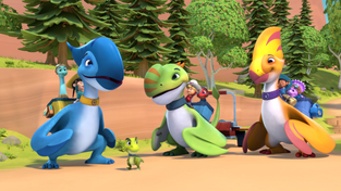 Scene from “Dino Ranch”