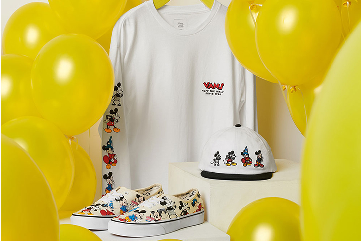 Mickey Mouse Steps into Vans Mickey Mouse Steps into Vans