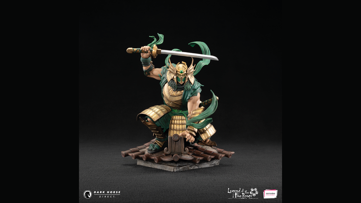 Togashi Yokuni Statue, Asmodee Entertainment, Dark Horse Comics Togashi Yokuni Statue, Asmodee Entertainment, Dark Horse Comics