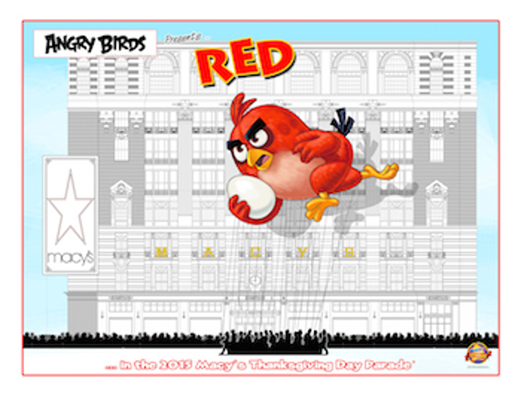 'Angry Birds' Flies into Macy's Parade 'Angry Birds' Flies into Macy's Parade
