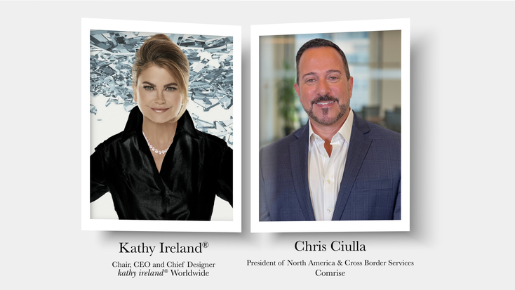 Kathy Ireland and Chris Ciulla. Kathy Ireland and Chris Ciulla.