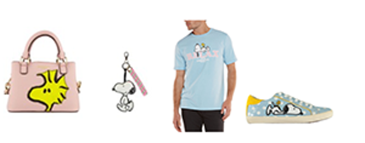 Peanuts Poses for Fashion Collection Peanuts Poses for Fashion Collection