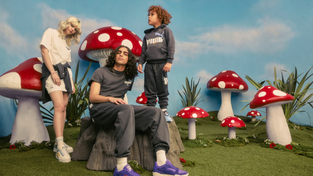 PUMA x The Smurfs apparel. 