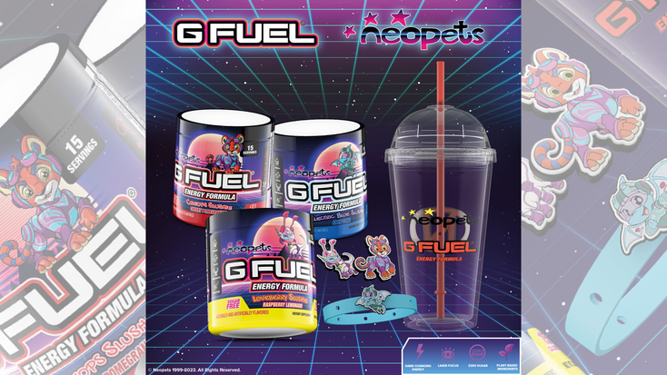 Neopets x G FUEL range Neopets x G FUEL range