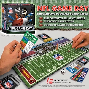 Fremont Die NFL Game Day Football Board Games for sale online