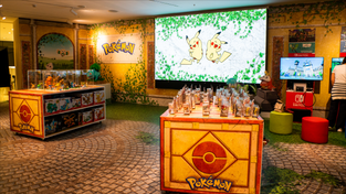 Pokémon Rinascente store takeover, Rome, Italy, The Pokémon Company International