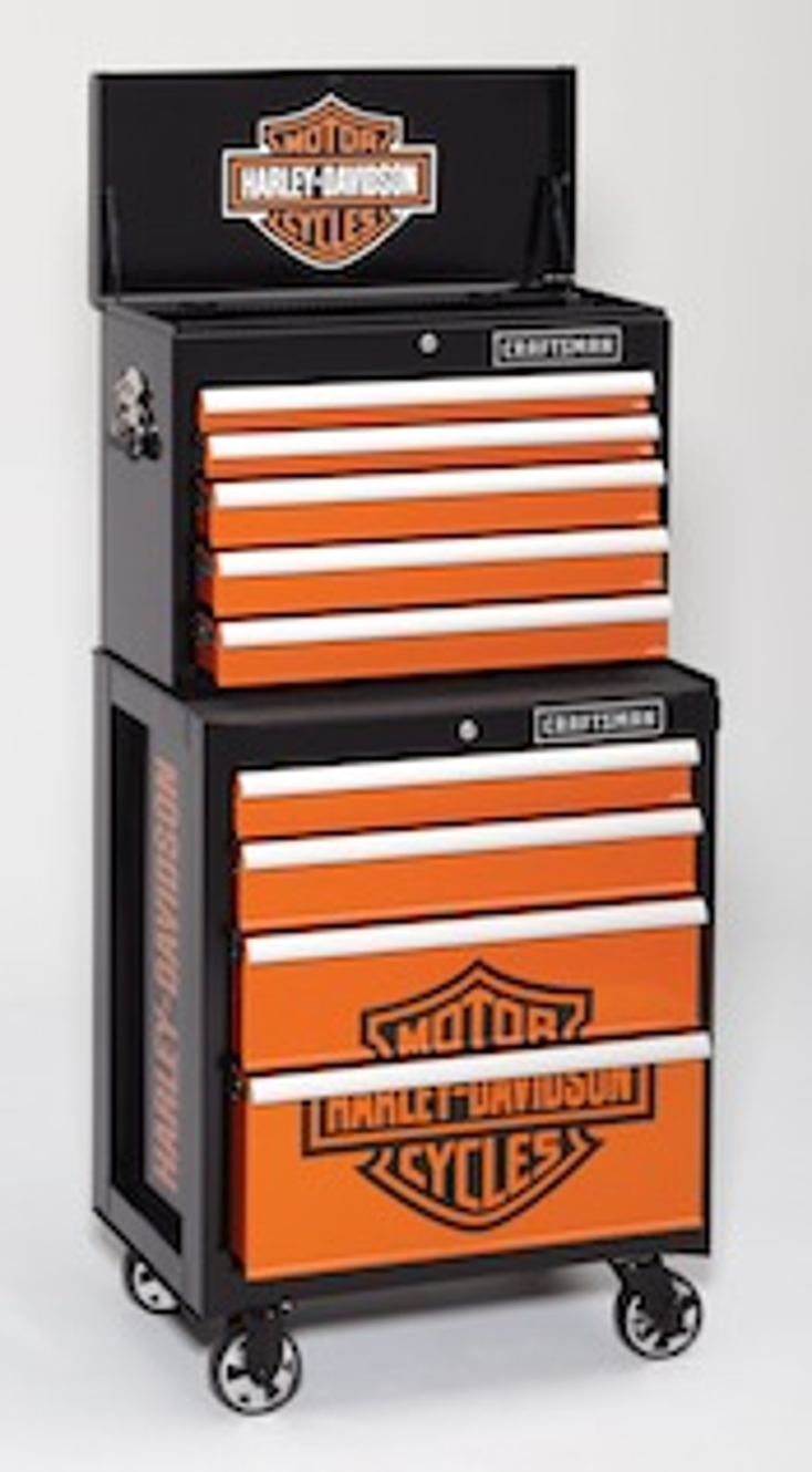 Craftsman Builds Harley Tool Chests