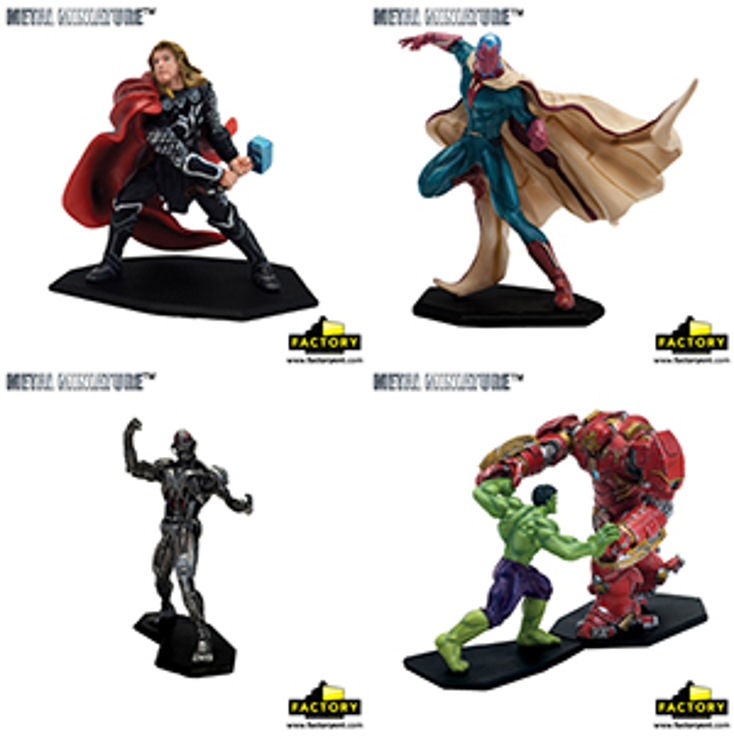 Marvel Teams for Avengers Figurines