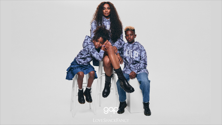 Gap, LoveShackFancy multi-category capsule collection Gap, LoveShackFancy multi-category capsule collection