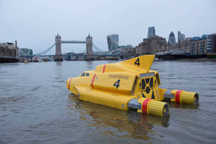 Thunderbirds Are Go … on the Thames Thunderbirds Are Go … on the Thames