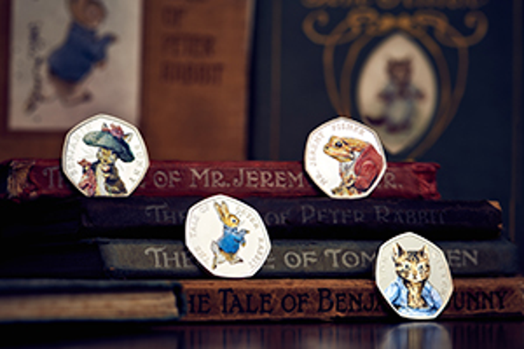 Royal Mint Expands Peter Rabbit Range Royal Mint Expands Peter Rabbit Range