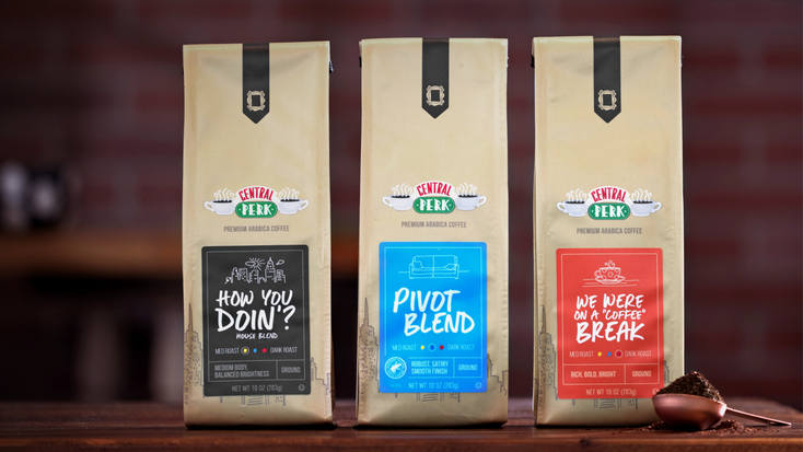 "Friends" coffee. "Friends" coffee.