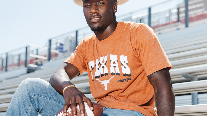 University of Texas, Wrangler apparel University of Texas, Wrangler apparel