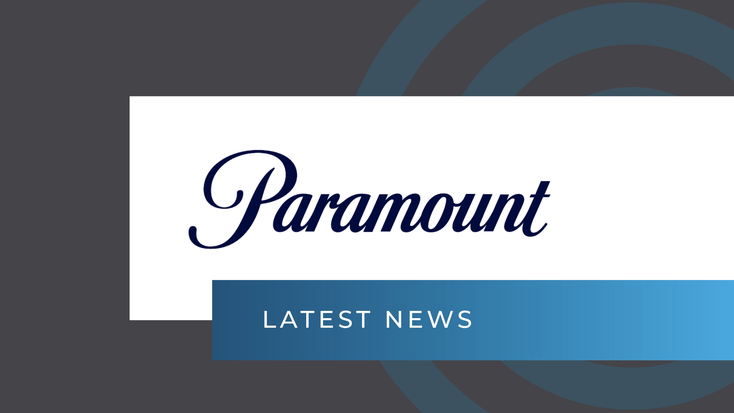 Paramount logo. Paramount logo.