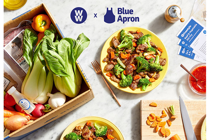 WW Brings Food Plan to Blue Apron WW Brings Food Plan to Blue Apron