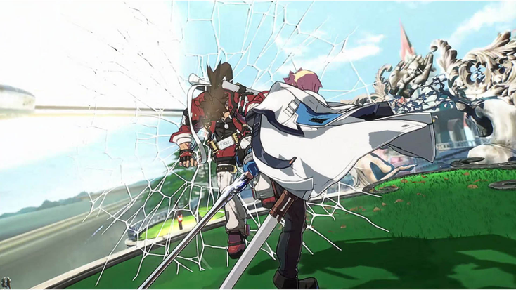 Scene from an Arc System Works feature. Scene from an Arc System Works feature.