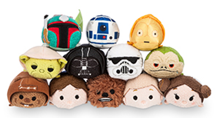 Disney Store Adds Star Wars Tsum Tsums