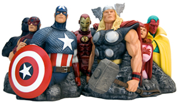Factory Entertainment Unveils Avengers Sculpture Factory Entertainment Unveils Avengers Sculpture