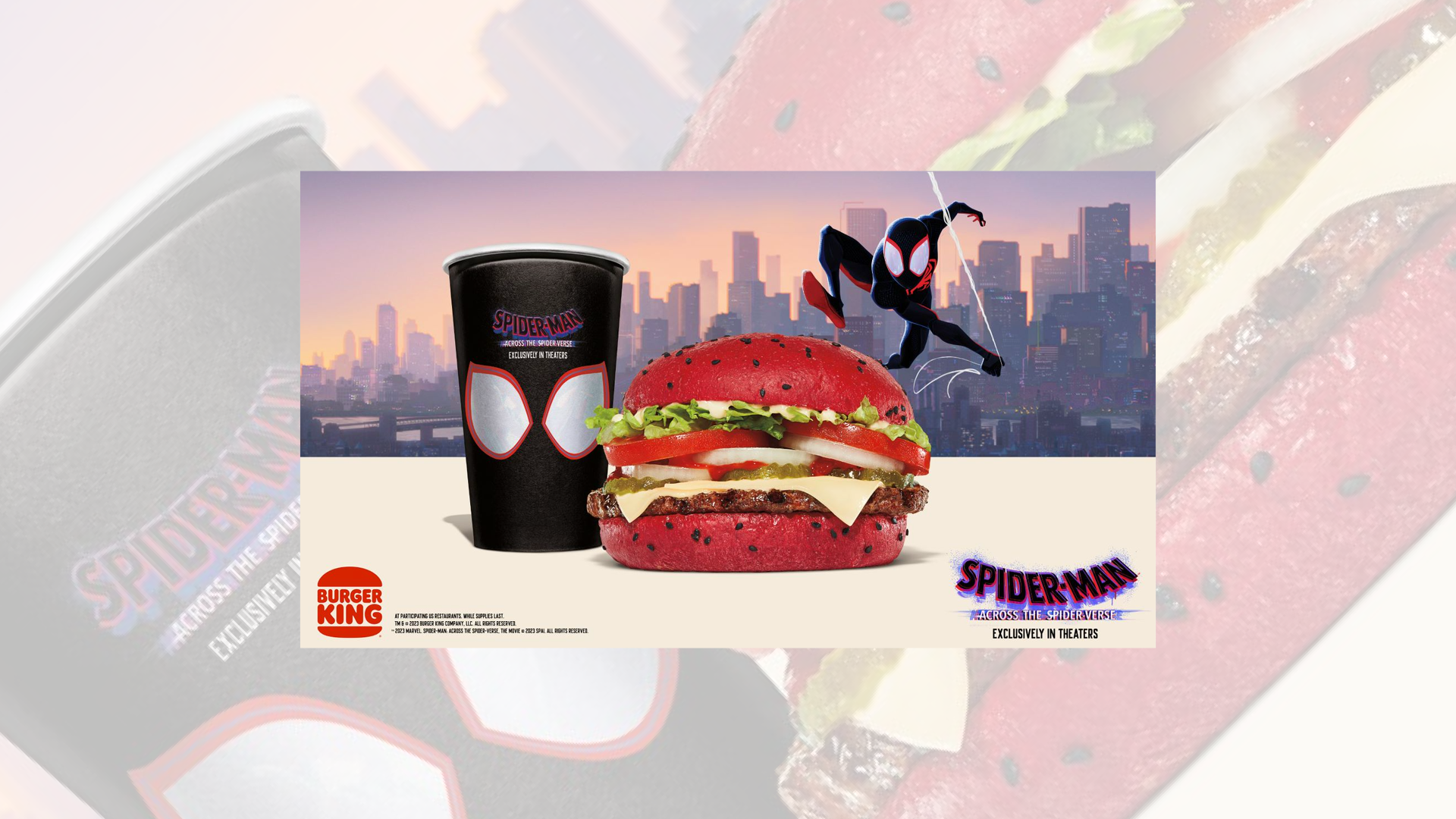 Burger King Offers New ‘SpiderMan Across The SpiderVerse’ Items