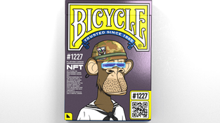Bored Ape #1227 Bicycle card deck.