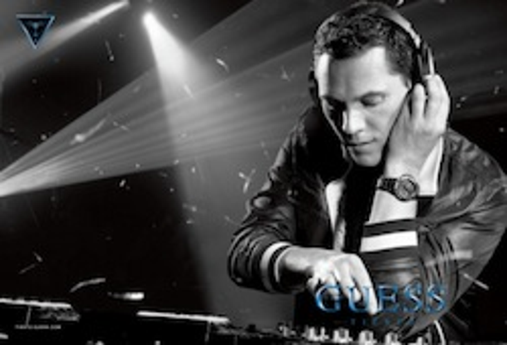 Guess Partners with DJ Tiesto Guess Partners with DJ Tiesto