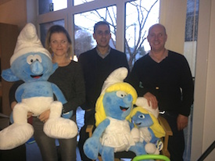 Rocket to Rep Smurfs in U.K. Rocket to Rep Smurfs in U.K.