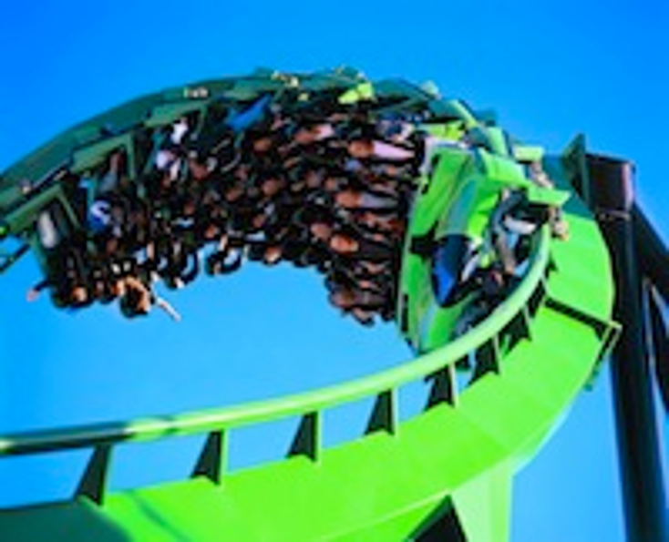 Six Flags Unveils Green Lantern Coaster