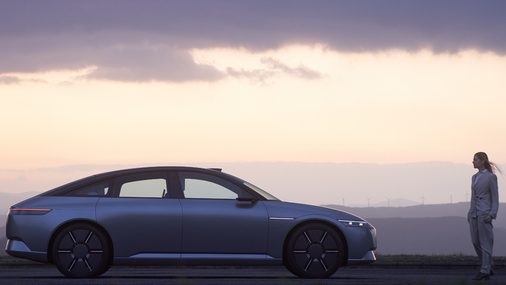 The AFEELA EV. The AFEELA EV.