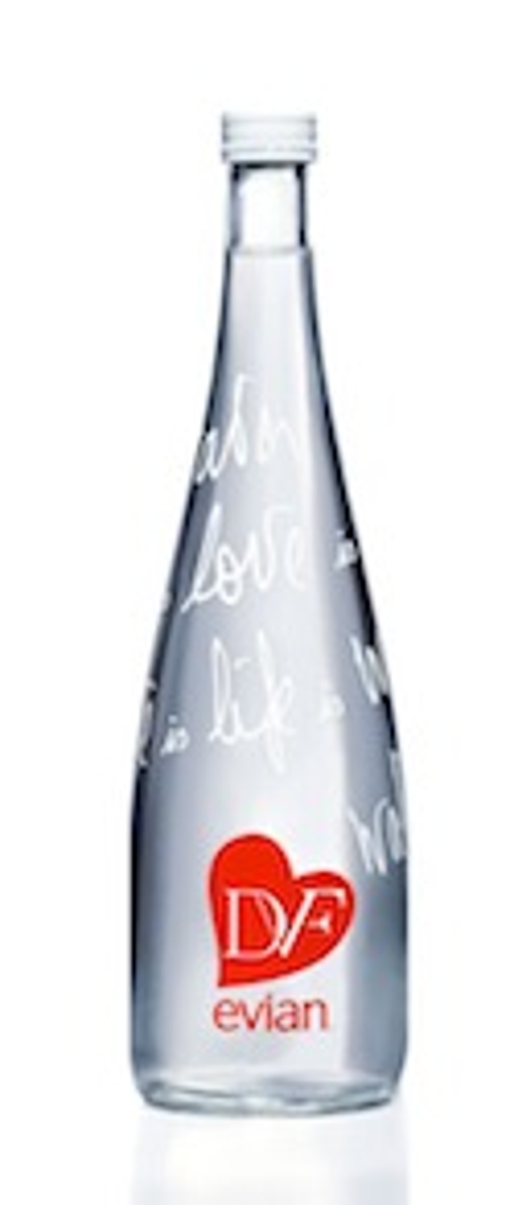 Evian Partners with von Furstenberg Evian Partners with von Furstenberg