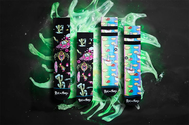 'Rick and Morty' Hover for Hosiery