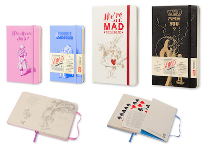 Moleskine Falls Down the Rabbit Hole Moleskine Falls Down the Rabbit Hole