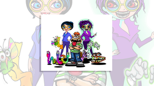 "Creepy Candy" characters.