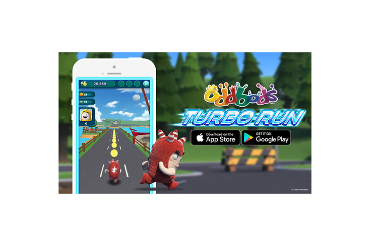 'Oddbods' Evens Out Endless Runner Game 'Oddbods' Evens Out Endless Runner Game