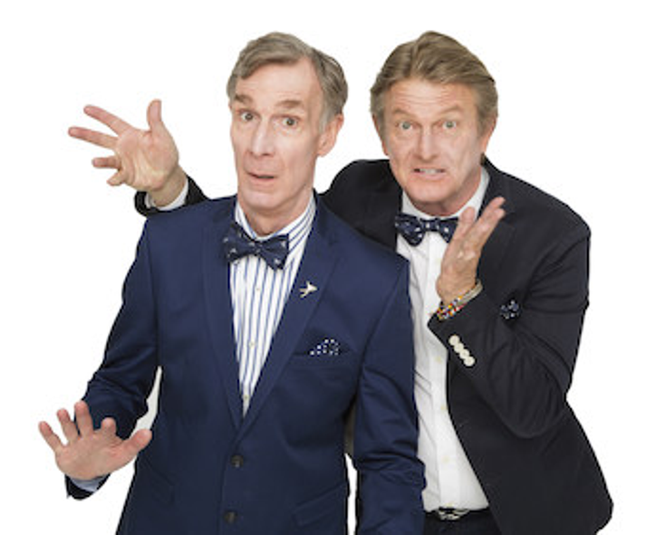 Bill Nye Teams for Bow Tie Line