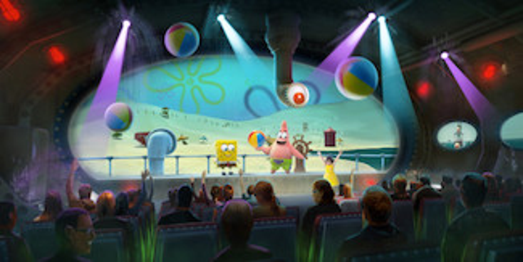 SpongeBob Heads to Texas Theme Park SpongeBob Heads to Texas Theme Park