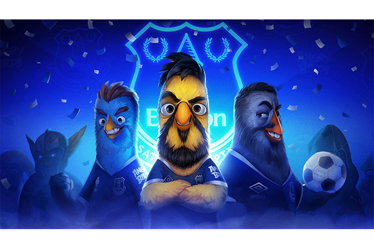 Rovio Kicks into Everton Football Club Rovio Kicks into Everton Football Club