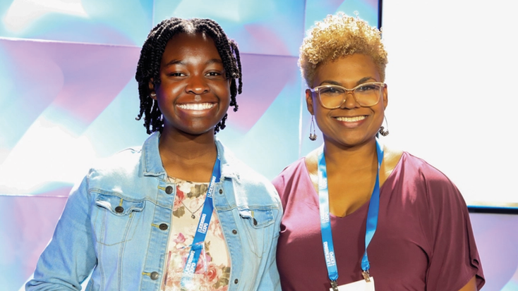 Gabby Goodwin (l), chief executive officer and Rozalynn Goodwin (r), founder, GaBBY Bows, License This! 2023 winners. Gabby Goodwin (l), chief executive officer and Rozalynn Goodwin (r), founder, GaBBY Bows, License This! 2023 winners.