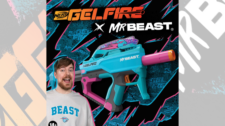 MrBeast Unveils NERF Blaster | License Global