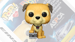 Einstein from “Back to the Future” Pop! With Purpose.