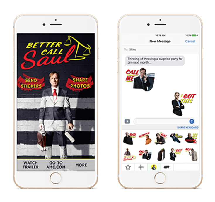 'Better Call Saul' Debuts Digital Sticker App