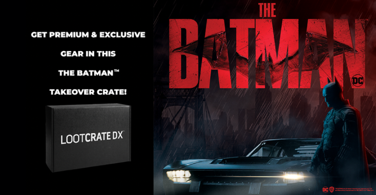 Promotional image for Loot Crate's Batman Edition Promotional image for Loot Crate's Batman Edition