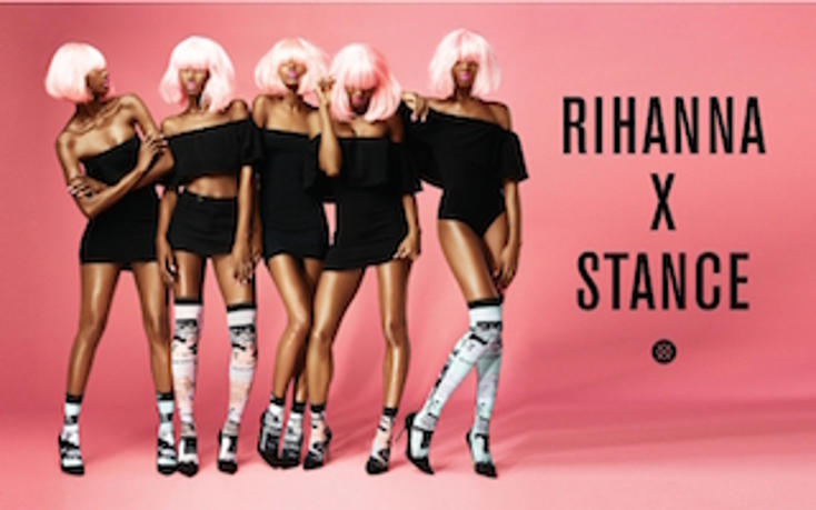 Rihanna Debuts Sock Collection Rihanna Debuts Sock Collection