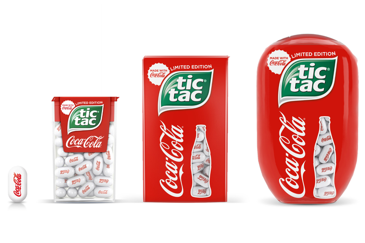 Fizz and Pop: Ferrero Group Launches Coca-Cola Tic Tacs